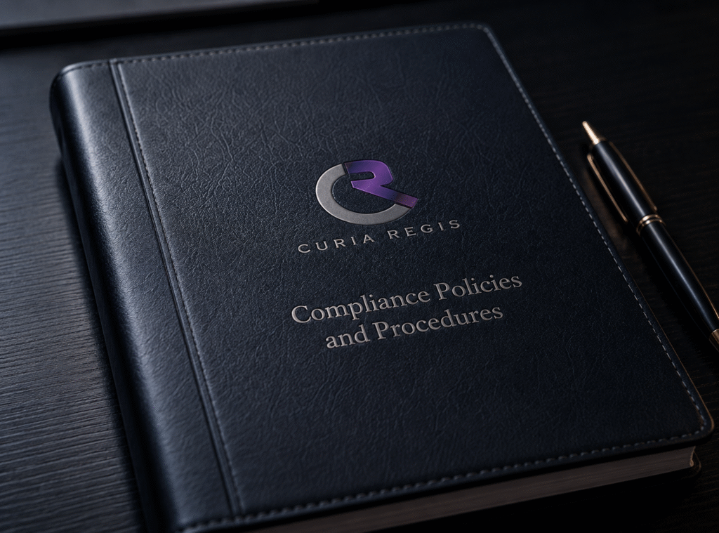 Compliance policies and procedures documentation for regulated entities in Singapore