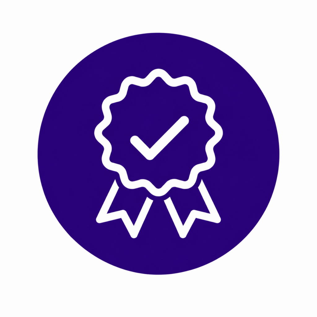 Icon representing regulatory licensing services